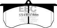 EBC 12-13 Land Rover Ranger Rover Sport Bluestuff Rear Brake Pads - DP52068NDX