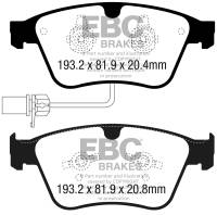 EBC - EBC 13-18 Bentley Continental 4.4TT Bluestuff Front Brake Pads - DP52317NDX - Image 2