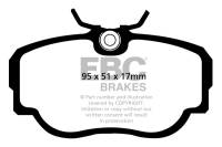 EBC 83-85 BMW 318 1.8L (E30) Bluestuff Front Brake Pads - DP5779NDX