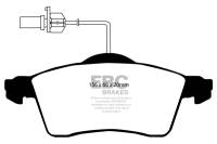 EBC - EBC 00 Volkswagen Eurovan 2.8 (ATE) with Wear Leads Greenstuff Front Brake Pads - DP61398 - Image 2