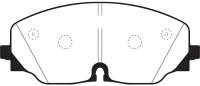 EBC 2017+ Volkswagen Atlas 2.0L Turbo Greenstuff Front Brake Pads - DP63087