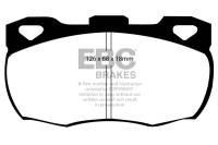EBC 92-97 Land Rover Defender Greenstuff Front Brake Pads - DP6708