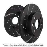 EBC 10-11 Fiat 500 1.4 (Bosch Calipers) GD Sport Rear Rotors - GD286
