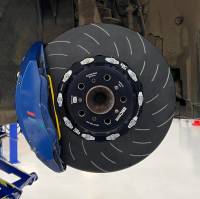 EBC - EBC Racing 11-19 BMW M5/M6 4.4L (F10/F12/F13/F06) 2 Piece SG Racing Front Rotors - SG2F023 - Image 2