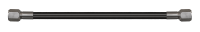 Goodridge - Goodridge 10in Universal Oil Line Assembly w/Black Fittings - VTOL-010C-BK - Image 1