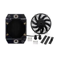 Mishimoto - Mishimoto Universal Drag Race Performance Aluminum Radiator - Black - MMRAD-UNI-DRGBK - Image 1