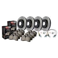 Stoptech - Sport Axle Pack, Drilled & Slotted, 4 Wheel - 978.33015 - Image 1