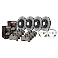 Stoptech - Sport Axle Pack, Drilled & Slotted, 4 Wheel - 978.33015 - Image 3