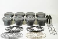 Mahle - Mahle MS Piston Set 408ci 4.030in Bore 4in Stroke 6.250in Rod .927 Pin -6.5cc 11.6 CR - Set of 8 - 930245130 - Image 2