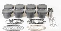 Mahle - Mahle MS Piston Set 408ci 4.030in Bore 4in Stroke 6.250in Rod .927 Pin -6.5cc 9.5 CR - Set of 8 - 930249530 - Image 2
