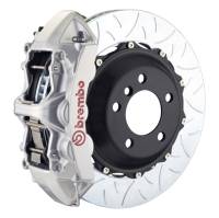 Brembo17-20 86 (ZN6) Fr GT BBK 6 PistSlotted Type-3 355x32 2pc Rtr Drill-Silver - 1M3.8047A3