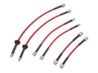 Neu-F Stainless Steel DOT Brake Lines 2012-up Fiat 500, Abarth, Turbo, Sport - H.FIA.6.500.XXX