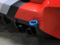 aFe - aFe 23-25 BMW M2 (G87) CONTROL Front / Rear Tow Hook - Blue - Image 3