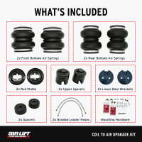 Air Lift - Air Lift 20-24 Toyota GR Supra / 19-24 BMW Z4 (G29) Coil to Air Upgrade Kit - Image 2