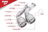 Unitronic Performance Downpipes for C8 RS6/RS7