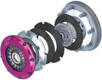 Exedy - Exedy 1989-1994 Porsche 911 H6 Hyper Twin Carbon-D Clutch Sprung Center Disc Pull Type Cover - PM012SDMC1 - Image 3