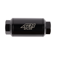 AEM - AEM Universal High Volume -6AN Fuel Filter, 10 Micron - Image 1