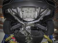 aFe - aFe 20-21 Audi A4 L4-2.0L (t) MACH Force-Xp 3in to 2-1/2in 304 SS Axle-Back Exhaust System - 49-36445 - Image 4