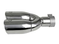 aFe - aFe MACH Force-Xp Universal Exhaust Tip 2-1/2 IN Inlet x 3-1/2 IN Outlet X 12 IN L - 49T25374-P12 - Image 2