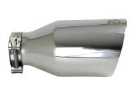 aFe - aFe MACH Force-Xp Universal Exhaust Tip 2-1/2 IN Inlet x 4-1/2 IN Outlet x 9 IN L - 49T25454-P091 - Image 2