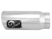 aFe - aFe MACH Force-Xp Universal Exhaust Tip 4 IN Inlet x 5 IN Outlet x 12 IN L - 49T40506-P12 - Image 3