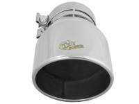 aFe - aFe MACH Force-Xp Universal Exhaust Tip 4 IN Inlet x 6 IN Outlet x 9 IN L - 49T40604-P09 - Image 2