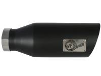 aFe - aFe MACH Force-Xp Universal Exhaust Tip 4 IN Inlet x 7 IN Outlet x 18 IN L - 49T40701-B18 - Image 2