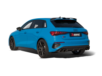 Akrapovic - Akrapovic 2021+ Audi S3 Sportback (8Y) Evolution Line Cat Back (Titanium) w/Carbon Tips - S-AU/TI/17H - Image 2