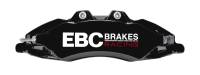 EBC - EBC Racing 07-13 BMW M3 (E90/E92/E82) Black Apollo-6 Calipers 380mm Rotors Front Big Brake Kit - BBK050BLK-1 - Image 2