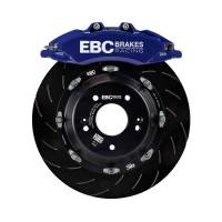 EBC - EBC Racing 07-13 BMW M3 (E90/E92/E82) Blue Apollo-6 Calipers 380mm Rotors Front Big Brake Kit - BBK050BLU-1 - Image 1
