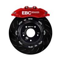 EBC - EBC Racing 07-13 BMW M3 (E90/E92/E82) Red Apollo-6 Calipers 380mm Rotors Front Big Brake Kit - BBK050RED-1 - Image 1