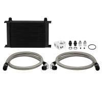 Mishimoto - Mishimoto Universal 25 Row Oil Cooler Kit (Black Cooler) - MMOC-UHBK - Image 1