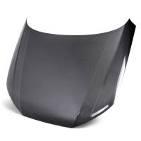 Seibon - Seibon 17-22 Audi A4/S4 (B9) OEM-Style Carbon Fiber Hood - HD17AUA4-OE - Image 1