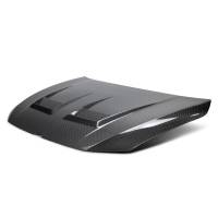 Seibon - Seibon 2022-2023 Volkswagen Golf GTI/R DV-Style Carbon Fiber Hood - HD22VWG8-DV - Image 2