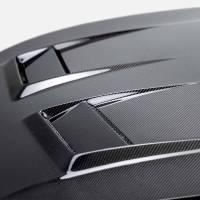 Seibon - Seibon 2022-2023 Volkswagen Golf GTI/R DV-Style Carbon Fiber Hood - HD22VWG8-DV - Image 5