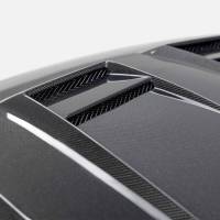 Seibon - Seibon 2022-2023 Volkswagen Golf GTI/R DV-Style Carbon Fiber Hood - HD22VWG8-DV - Image 6