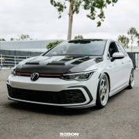 Seibon - Seibon 2022-2023 Volkswagen Golf GTI/R DV-Style Carbon Fiber Hood - HD22VWG8-DV - Image 8