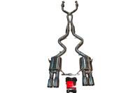 Valvetronic Designs BMW E90,E92 M3 4.0L Full Exhaust System T304 Stainless Steel Forged Carbon 3.5" Outlet Tips BMW.E9X.M3.VSES.FF.BR.FC