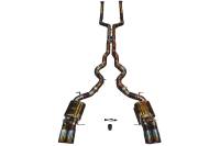 Valvetronic Designs BMW F12 M6 4.4L Catback T304 Stainless Steel, Carbon Fiber 3.5" Outlet Tips BMW.F12.M6.VSES.BR.RC