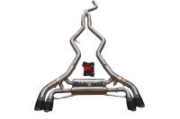 Valvetronic Designs BMW F87 M2 3.0L Catback T304 Stanless Steel, Black 3.5" Outlet Tips BMW.F87.M2.VSES.BR.BLK