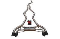 Valvetronic Designs BMW F87 M2 3.0L Catback T304 Stanless Steel, Burnt 3.5" Outlet Tips BMW.F87.M2.VSES.BR.BRT