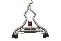 Valvetronic Designs BMW F87 M2 3.0L Catback T304 Stanless Steel, Carbon Fiber 3.5" Outlet Tips BMW.F87.M2.VSES.BR.RC