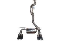 Valvetronic Designs BMW F87C M2 3.0L Catback T304 Stainless Steel, Black 3.5" Outlet Tips BMW.F87C.M2.VSES.BR.BLK