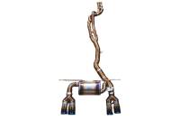 Valvetronic Designs BMW F87C M2 3.0L Catback Grade 5 Titanium,  Titanium 3.5" Outlet Tips BMW.F87C.M2.VSES.TI.TIBRT