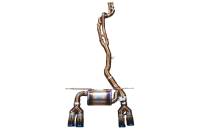 Valvetronic Designs BMW F80,F82 M3,M4 3.0L Catback, Grade 5 Titanium Black 3.5" Outlet Tips BMW.F8X.M3.M4.VSES.TI.BLK