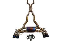 Valvetronic Designs BMW F91 M8 3.0L Catback, Grade 5 Titanium Carbon Fiber 4.0" Outlet Tips BMW.F91.M8.VSES.Ti.RC