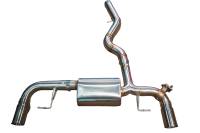 Valvetronic Designs BMW G20, 330i,430i 2.0L Axleback, T304 Stainless Steel, Brushed 3.5" Outlet Tips BMW.G20.330i.AXL.BR.BRSH