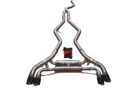 Valvetronic Designs BMW G20, M340i 3.0L Catback, T304 Stainless Steel, Black 3.5" Outlet Tips BMW.G20.M340i.VSES.BR.BLK