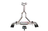 Valvetronic Designs BMW G05 X5 4.4L Catback, T304 Stainless Steel, Reuses OEM Style Tips BMW.X5.G05.V8.VSES.BR
