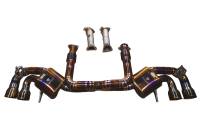 Valvetronic Designs Chevy C8 Stingray, 6.2L , Full Exhaust System, Grade 5 Titanium, Titanium 4" Outlet Tips CHEV.C8.VSES.FF.TI